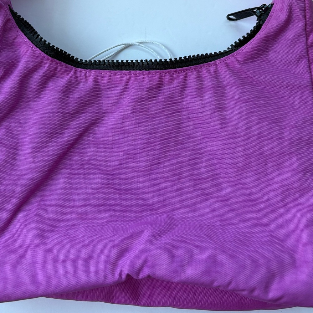 NWT BAGGU Mini Nylon Shoulder Bag - Extra Pink - Picture 8 of 13